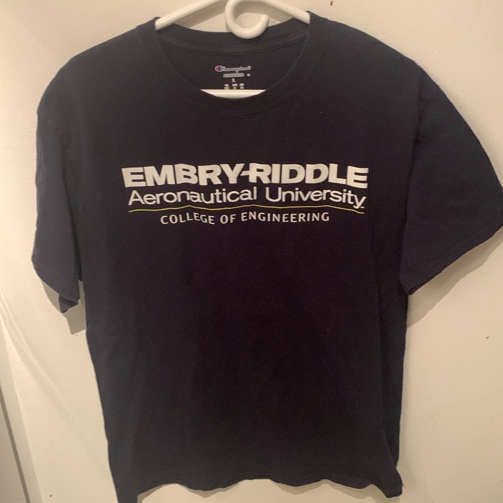 Super Sweet Champion 100% Cotton Tshirt Rocket Science Embry Riddle Engineering